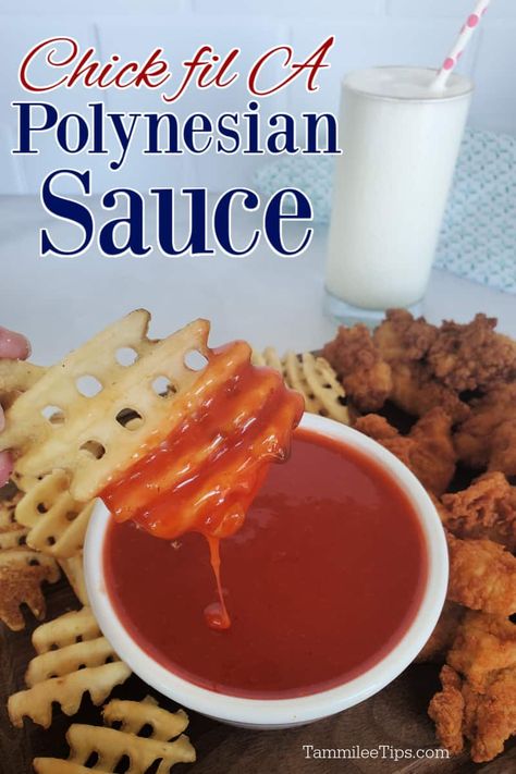 Polynesian Sauce Recipe, Chick Fil A Recipe, Polynesian Sauce, Lemonade Tea Recipe, Easy Dipping Sauce, Copycat Chick Fil A, Chick Fil A Sauce, Asian Meals, Dry Mixes