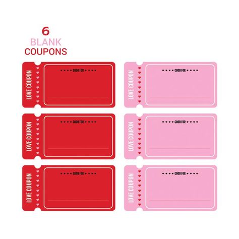 Cupones For Boyfriend, Love Tickets For Boyfriend, Love Coupon Template, Coupon Books For Boyfriend, Coupon Book Printable, Book Valentines, Printable Love Coupons, Love Coupons For Him, Printable Coupon Book