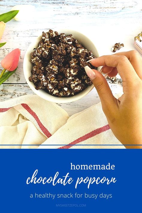 If you love popcorn then you'll love the homemade chocolate popcorn recipe I'll be sharing with you today. It's by far one of our favorite popcorn flavor yet. 🍿 Popcorn is also a healthy snack. Popcorn is a whole grain that is high in fiber and volume, both of which help you feel full. #zulilyinfluencer #healthysnacks #healthysnacking #healthysnacksonthego #healthysnacksforkids #popcorn #homemadepopcorn #chocolatepopcorn #snackideas #snack #healthysnackrecipes #snacksonsnacks #foodphotography Popcorn Recipes Chocolate, Chocolate Popcorn, Homemade Popcorn, Flavored Popcorn, Gluten Free Dairy Free Recipes, Popcorn Recipes, Tasty Bites, Healthy Chocolate, Healthy Snacks For Kids