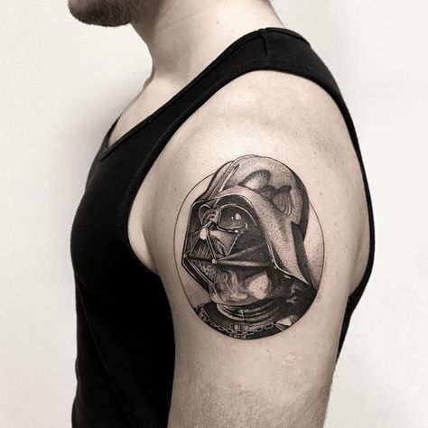 UPDATED: 30 Imposing Darth Vader Tattoos Earth Vader Tattoo, Darth Vader Tattoo Ideas, Earth Vader, Darth Vader Tattoo Design, December Tattoo, Vader Tattoo, Lightsaber Tattoo, Darth Vader Tattoo, Tattoo Star