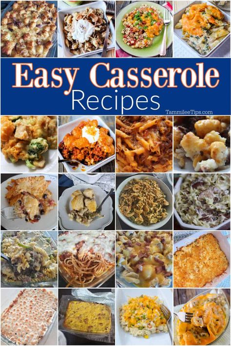 Small Casserole Dish Recipes, Easy Few Ingredient Casserole, Bake Later Casserole, Easy Vegetable Casserole Recipes Simple, Easiest Casserole Recipes, Winter Comfort Food Recipes, Casserole Dish Recipes, Super Easy Casseroles, Ground Beef Crockpot Recipes