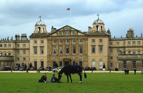 Panoramio - Photos by ray bird > Badminton House Houghton Hall, English Manor Houses, English Manor, Castle House, Stately Home, Badminton, Manor House, Show Horses, Historic Homes