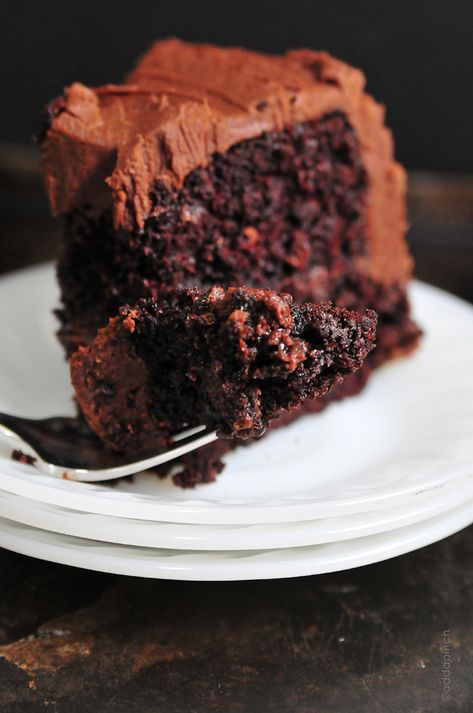 The Best Chocolate Cake Recipe {Ever} | Add a Pinch Best Chocolate Cake Recipe Ever, One Bowl Chocolate Cake Recipe, The Best Chocolate Cake Recipe, Best Chocolate Cake Recipe, Chocolate Buttercream Frosting Recipe, The Best Chocolate Cake, Amazing Chocolate Cake Recipe, Chocolate Buttercream Frosting, Zucchini Cake