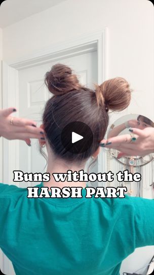 277K views · 63K reactions | Mickey ears, space buns, potato potahto. I hope you like this lil tutorial 🥰

#hairstyleinspo #hairtutorial #hairstylist #lexingtonhairstylist #lexingtonkentucky #travelinghairstylist #beautytutorial #spacebunstutorial #mickeyears #updohairstyles #updotutorial #tutorial #howtobeauty #explorepage | Gina V. Facials, Waxing, Makeup & Hairstyling | ginavalentinebeautycompany · Original audio Mickey Hairstyle, How To Make Space Buns, Tutorial Chignon, Disney Hairstyles, Mother Of The Bride Hairdos, Hairstylist Instagram, Lady Hair, Scrub Corpo, Disney Hair