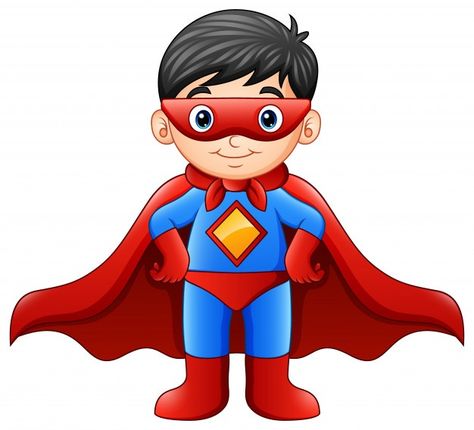 Superhero Illustration, Cartoon Superhero, Superman Birthday, Black Ink Art, Superhero Cartoon, Baby Clips, Comic Book Collection, Boy Cartoon, Superhero Capes