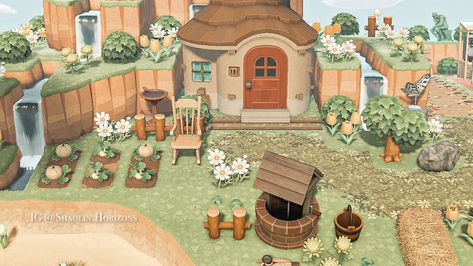 Cottagecore Yard, Acnh Cottagecore, Animals Crossing, Animal Crossing Wild World, Animal Crossing Characters, Animal Crossing Villagers, New Animal Crossing, Animal Crossing Game, Yard Design