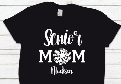 Cheer Mom Senior Year T-Shirt, Cheer T-Shirts, Cheer Team Support T-Shirts, Senior Night T-Shirts, Cheer Gifts by WhixieForYou Placing an order is simple! Please review all images in this listing and read the Shop Announcement :) If your order is a custom order, please use the personalization box. If you would like a different color vinyl or a shirt size/color not listed please message me - I can order those for you - average 2 days extra added on to order time. Please message me ahead of times. Senior Cheer Parent Shirt, Cheerleading Mom, Cheer Tshirts, Senior Night Gifts, Mom T Shirts, Cheer Stuff, Trending Items, Cheer Gifts, Cheer Shirts