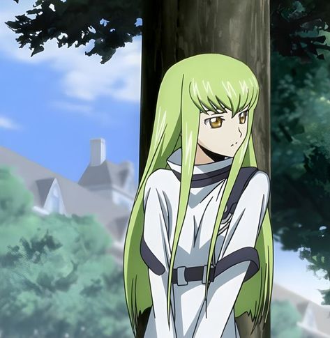 Anime: Code Geass Characters: Lelouch and CC Matching Anime Couple, Lelouch And Cc, C.c Code Geass Icon, Anime Green Hair, Code Geass C.c, Code Geass Lelouch, Dusk Sky, Anime Avatar, Anime Idol