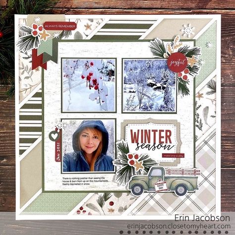 Diagonal Scrapbook Layout, Scrapbook Calendar Layouts, Memorial Scrapbook Pages, Birthday Scrapbook Pages Layouts, Snow Scrapbook Layouts, 2 Page Christmas Scrapbooking Layouts, Xmas Scrapbook Layouts, Scrapbooking Christmas Layouts, 12x12 Scrapbook Layouts Templates