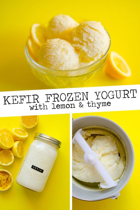 Kefir Ice Cream Recipes, Kefir Ice Cream, Milk Kefir Recipes, Homemade Ice Cream Maker, Kefir Water, Kefir Yogurt, Kefir Recipes, Water Kefir, Milk Kefir