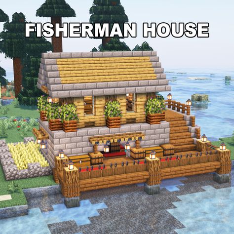 Minecraft Fisherman House ✅ Follow for OP Minecraft Builds 📢 Share with your Friends 💬 Rate this Build 1-10 🔖Tags 🔖 #minecraft #minecraftbuilds #minecrafters #minecraftpe #minecraftmemes #mınecraftideas #minecraftbuild #minecraftbuilding #minecraftbuilding #minecrafttutorial #minecraftonly #mcpe #minecraftpc #minecraftcreations #minecraftdaily #minecraftdesign #minecraftjava #minecrafts #minecraftyoutuber #gaming Minecraft Cliff Village, Butcher Minecraft, Minecraft Fishing House, Minecraft Butcher Shop, Minecraft Fisherman House, Fisherman House, Minecraft Fantasy House, Minecraft House Plans, Cool Minecraft Creations