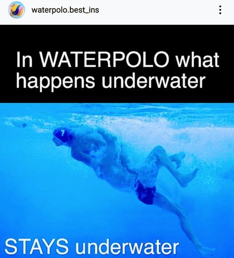 Waterpolo Wallpaper, Swimming Memes Funny, Water Polo Aesthetic, Water Polo Quotes, Water Polo Funny, Competitive Swimming Quotes, Swimming Humor, Swim Motivation, Water Polo Girls