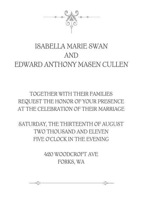 Bella And Edward Wedding, Breaking Dawn Wedding, Twilight Wedding, Rustic Beach Wedding, Twilight Quotes, Bella Wedding, Twilight Edward, Classic Invitation, Twilight Film