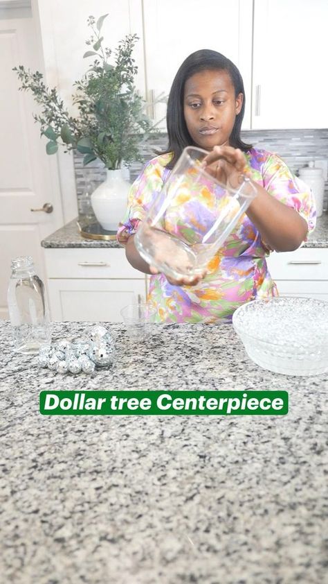 Learn how to create a stunning and budget-friendly disco-themed centerpiece using a $5 Dollar Tree vase in this easy DIY tutorial! #diy  #dollartree  #centerpiece  #DiscoTheme #budgetdecor  #waterbeads #trending #diycrafts Table Centerpieces For Party Elegant, Dollartree Centerpiece, Disco Centerpiece, Disco Centerpieces, Diy Centerpieces For Party, Dollar Store Centerpiece Ideas, Dollar Tree Wedding Ideas, Diy Centerpieces Cheap, 77 Birthday