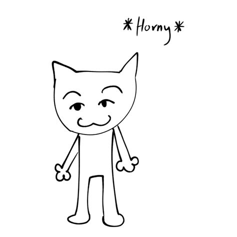 Funny horny cat text reaction Drawing Memes, Cat Text, Funny Flirty Quotes, Wolf Gang, Reaction Images, Cute Headers, Reaction Memes, Lion Fish, Reaction Pics