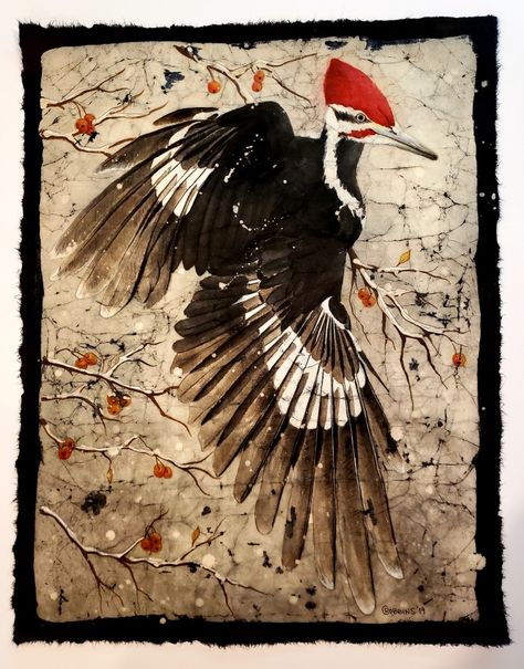 Native American Woodpecker Tattoo, Pileated Woodpecker Tattoo, Woodpecker Drawing, Woodpecker Tattoo, Still Life With Woodpecker Tattoo, Woodpecker Illustration, Pilated Woodpecker, Pileated Woodpecker, Tattoo Arm