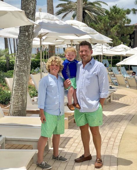 AiricaPuckettStyle Father Son Coordinating Swimwear Green & Blue Cabana Life @cabanalife Ready Set Grow Beach Outfits Kids Clothing Mens Clothing Swimsuits Summer Vacation Family Trips St. Simon Island Georgia Summertime Fun Beachside Travel & Leisure Lifestyle Blogger Fashion Blogger #fatherson #coordinatinglooks #swimwear #beach #vacation #blueandgreen #travel #apstyle Swimwear Green, Leisure Lifestyle, Vacation Family, Family Trips, Swimwear Beach, Beach Outfits, Blogger Fashion, Summertime Fun, Father Son