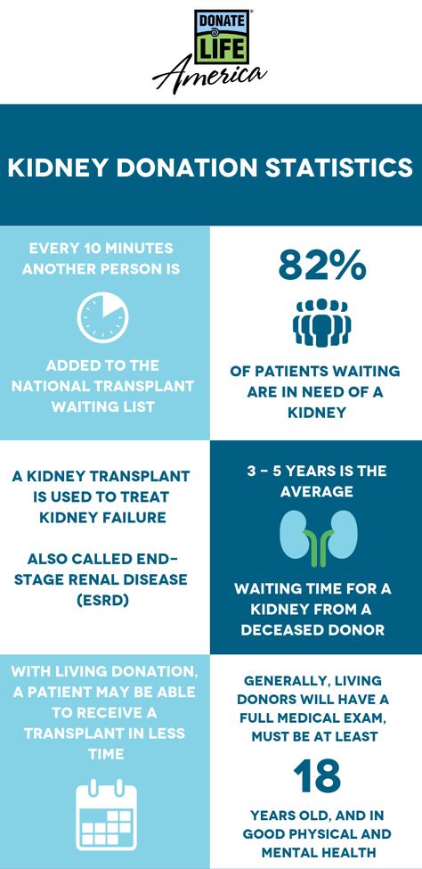 Kidney Donation: Everything you need to know | Donate Life America Living Kidney Donor, Kidney Donation, Polycystic Kidneys, Kidney Donor, Donate Life, Healthy Kidneys, Organ Donor, Mayo Clinic, Disease