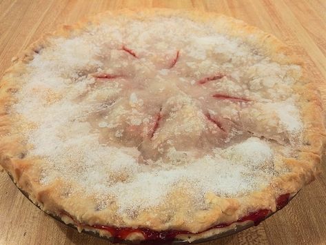 Strawberry Pie with Frozen Strawberries - ParnellTheChef Oil Pie Crust, Strawberry Cobbler, Strawberry Pie Recipe, Strawberry Pie Filling, Blueberry Pie, Fruit Pie, Strawberry Pie, Pan Pizza, Pie Crust Recipes