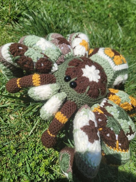 Crocheted Baby Tarantula MADE TO ORDER Crocheted Spider Custom Spider Gift Commissions Crochet Commissions - Etsy UK Millipede Crochet, Dark Acedemia Crochet, Quirky Crochet Patterns, Crochet Spider Pattern Free, Crochet Bug Free Pattern, Funny Crochet Projects, Crochet Tarantula, Crochet Weird, Crocheted Spider