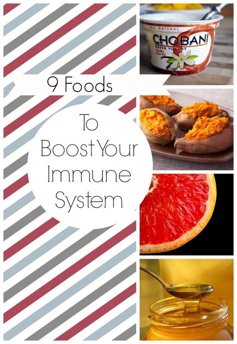 Simple, family-friendly foods that can help boost your immune system. Great list! #healthyeating