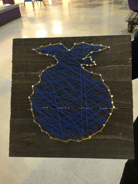 FFA Emblem String Art Ffa Auction Ideas, 3d Ffa Emblem Project, Ffa Week Ideas Activities, Ag Teacher Gifts, Ffa Emblem Project Ideas, Ffa Officer Retreat Ideas, Ffa Advisor Gifts Ideas, Agriscience Fair Projects Ffa, Ffa Banquet Decorations