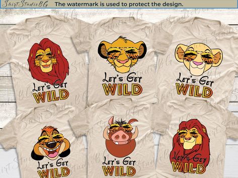 Disney Shirts For Family Matching Animal Kingdom, Lion King Disney Shirts Family, Disney World Family Shirts Animal Kingdom, Disney Shirts For Animal Kingdom, Animal Kingdome Shirt, Lion King Disney Shirts, Lion King Shirts, Disney World Family Shirts, Disney Family Outfits