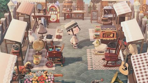 Animal Crossing Funny, Island Theme, Southern Gothic, New Animal Crossing, Animal Crossing Game, Animal Crossing Qr, Antique Market, Animal Games, Island Life