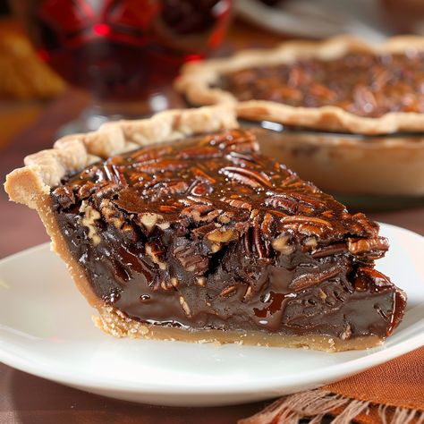 Chocolate Fudge Pecan Pie - Recipes Smile Fudge Pecan Pie Recipe, Pecan Fudge Pie, Pecan Pie Fudge Recipe, Fudge Pecan Pie, Pecan Pie Fudge, Chocolate Fudge Pie, Fudge Pie, Buttery Pie Crust, Pecan Ice Cream