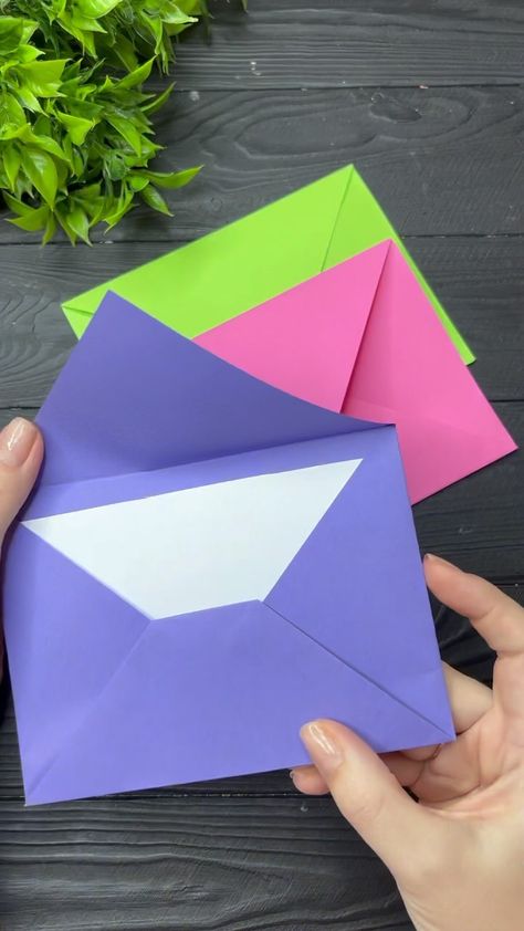 Origami Studio DIY 💥 Paper Craft Tutorials | WoW- effect! 😍 Paper Postcard DIY Paper Craft Pop Up Card Valentine’s Day Gift Ideas #tutorial #reels #usa #valentinsday #gift #giftideas | Instagram