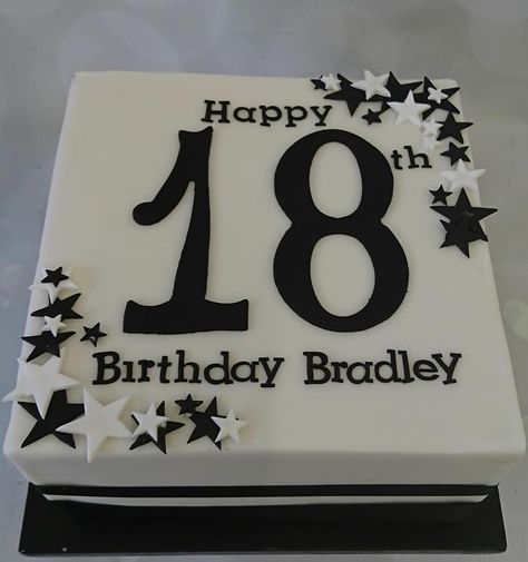 mans birthday cake 18th Birthday Cake Boys Ideas, Birthday Cake For 18th Birthday Boy, Birthday Cake 18th Boy, Mans Birthday Cake, 18th Birthday Cake Boys, 18th Birthday Cake For Guys, Boys 18th Birthday Cake, Birthday Cake Models, 40th Birthday Cakes For Men