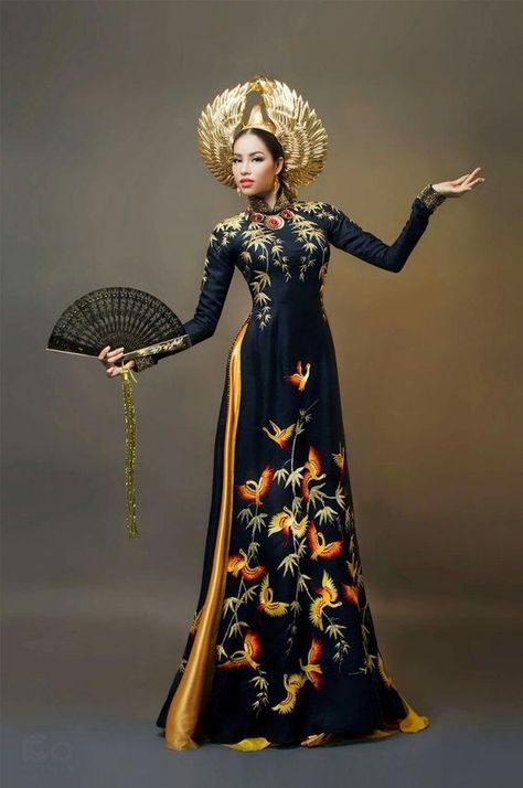 Vietnam Costume, Vietnamese Clothing, Vietnam Dress, Vietnam Fashion, Vietnamese Wedding, Vietnamese Traditional Dress, Vietnamese Dress, National Costume, Fantasy Fashion