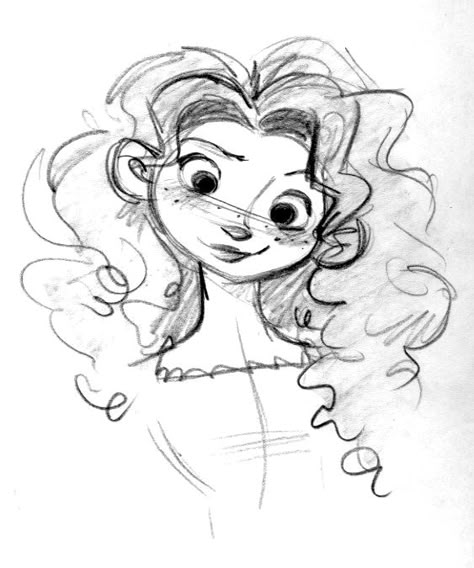 merida sketch♡ Steve Thompson, Drawing Hands, Doodles Drawings, Doodle Inspiration, Disney Sketches, Disney Concept Art, Pinturas Disney, Arte Sketchbook, Concept Art Drawing