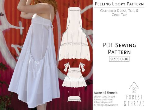 This Patterns & Blueprints item by ForestAndThreadShop has 450 favorites from Etsy shoppers. Ships from United States. Listed on 29 Feb, 2024 Puffy Dress Sewing Patterns, Cute Diy Outfits, Sewing Top Ideas, Cottagecore Sewing Pattern, Empire Waist Top, Sewing Patterns Dresses, Dress Empire Waist, Empire Waist Tops, Sew Ins