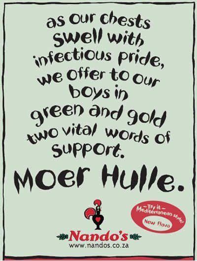 MOER HULLE!!! South Africa Quotes, African Memes, Go Bokke, South African Rugby, Springbok Rugby, Words Of Support, Best Ads, Out Of Africa, African History