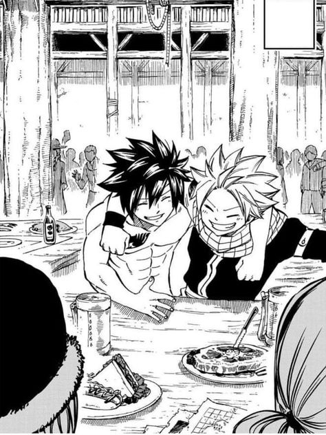 Gray And Natsu, Erza Jellal, Natsu And Gray, Fairy Tail Photos, Fairy Tail Gray, Fairy Tail Family, Fairy Tail Images, Natsu Fairy Tail, Fairy Tail Natsu And Lucy