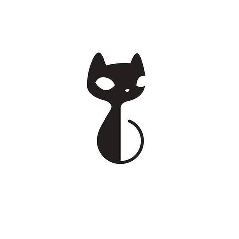 Cat Logo Design Ideas, Karaoke Logo, Black Cat Logo, Cats Logo, Cat Face Drawing, Cat Eye Tutorial, Cat Costume Diy, Logo Cat, Cat Logo Design