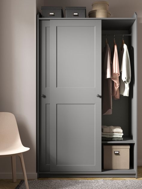 Porta Closet, Camera Ikea, Penyimpanan Makeup, Ikea Canada, Flexible Furniture, Ikea Wardrobe, Ikea Closet, St Agnes, Wardrobe Designs