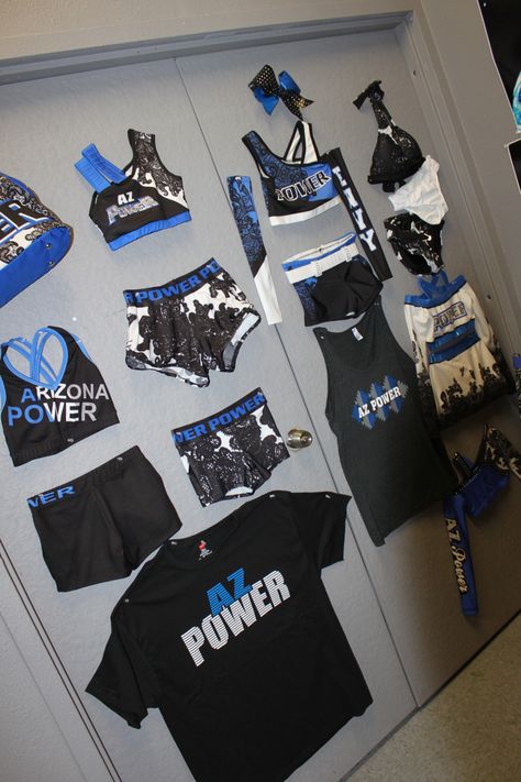 AZ Power must. have. it. all. All Star Cheer Practice Wear, Cheer Merch, Cheer Room, Cheer Besties, Cheer Tips, Cheer Practice Outfits, Cheer Practice Wear, Male Cheerleaders, Cheer Clothes