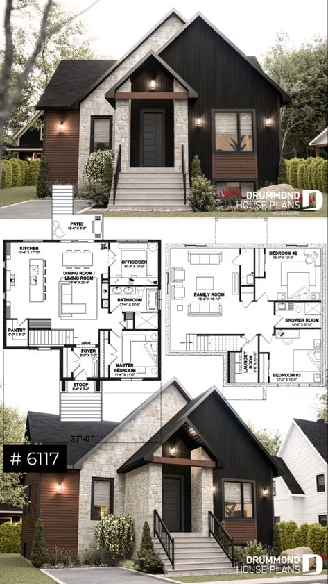 Houses With Layout, Cute House Floor Plans, Sims Layout Floor Plans, Small Modern Home Design Plans, Small House Plans 3 Bedroom Simple Open Floor, The Sims House Layout, Loft House Floor Plan, Sims House Floor Plans, Cute Modern Houses