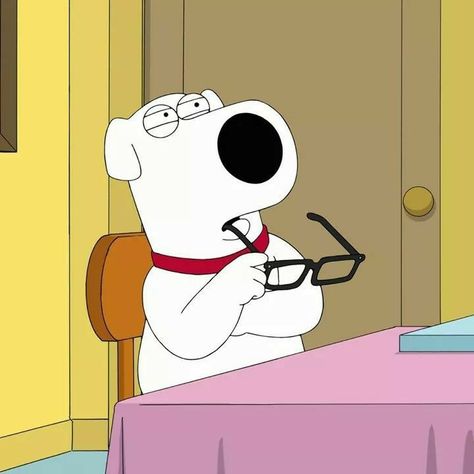 Brian Griffin Icon, Funny Family Guy Pictures, Family Guy Icons, Brain Griffin, Pakdam Pakdai, Brian Family Guy, I Griffin, Ninja Hattori, Family Guy Cartoon