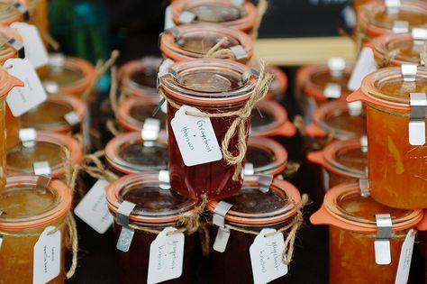 LOVE Weck jars!  Just used some for vanilla sugar and lemon curd Jam Packaging, Can Jam, Wedding Favour Jars, Weck Jars, Vanilla Sugar, Homemade Jam, Jam Jar, Slow Food, Jar Labels