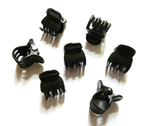 20 Pcs Black Mini Small Hair Snap Claw Clip Size 10 Mm >>> Check out the image by visiting the link.(This is an Amazon affiliate link and I receive a commission for the sales) Hair Snap Clips, Tiny Hair Clip, Twilight Dr, Clips For Hair, Small Hair Clip, Tiny Hair, Hair Snap, Black Claws, Beard Straightening