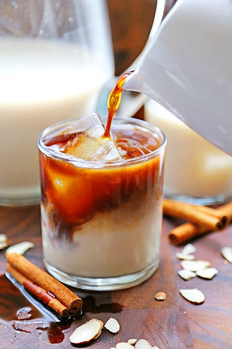 Dirty Horchata {Authentic Mexican Drink} Dirty Horchata, Mexican Horchata, Cinnamon Drink, Iced Coffee Recipes, Mexican Drinks, Recipes For The Whole Family, Tres Leches Cake, Global Cuisine, Central American