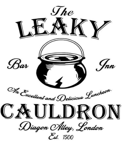 Leaky Cauldron Sign, Harry Potter Svg, Leaky Cauldron, Harry Potter Bedroom, Theme Harry Potter, Harry Potter Shirts, Harry Potter Halloween, Harry Potter Decor, Diagon Alley