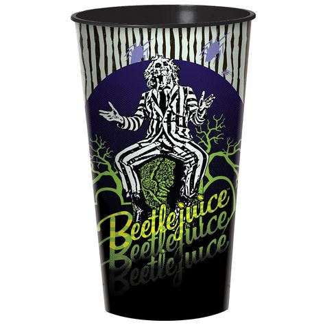 AMSCAN CA Halloween Beetlejuice Party Favour Cup, 32 oz. 192937253205 Beetlejuice Birthday, Beetlejuice Party, Party Favor Cups, Halloween Favor, Beetlejuice Halloween, Paper Party Decorations, Favor Cups, Halloween Tableware, Party Expert