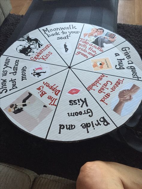 Spinning wheel for wedding reception Wedding Wheel Game, Wedding Spin The Wheel, Spin Wheel Game Ideas, Smith Wedding, Wedding Game, Cinderella Story, Lake Wedding, Diy Games, Wheel Of Fortune