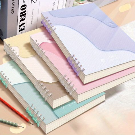 Faster shipping. Better service Temu School Supplies, Aesthetic Stationary, Studying Stationary, طفلة حديثة الولادة, Pretty School Supplies, Loose Leaf Binder, Binder Paper, School Suplies, Materi Bahasa Jepang