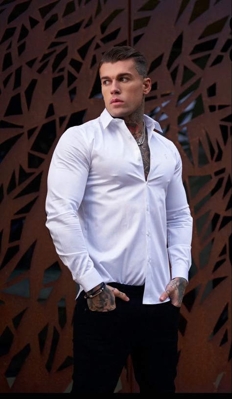 Stephen James Hendry, Dark Skin Light Hair, Stephan James, Espresso Hair Color, Tattooed Models, Stephen James Model, Book Cover Artwork, Men Tie, Dark Skin Boys