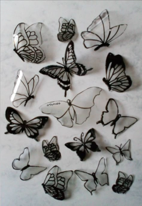 Plastic Bottle Butterflies. Artbyma66 Butterfly Plastic Bottle, Recycled Plastic Bottle Art Diy Projects, Plastic Bottle Butterflies, Repurpose Plastic Bottles, Plastic Bottle Repurpose, Recyclable Art Projects, Plastic Bottle Crafts Flowers, Recycled Artwork, Plastic Bottle Crafts Diy